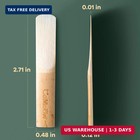 Clarinet Reeds 2 5  Traditional Reeds For Clarinet Beginner 10pack With Plastic