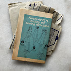 Vintage 1968 Simplicity Sewing Pattern 7671 Misses  Jiffy Dress Size 14 Uncut