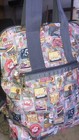 Lesportsac Hawaii Hawaiian Stamp Limited Edition Tote Backpack Bag