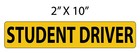 Free Shipping    Student Driver - New Driver Magnets - Save When You Buy More 