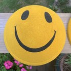 2 Krazee Hubs  6 Volkswagen Smiley Face Set Rare Vintage 10   Hubcaps Circa 1972