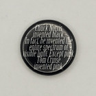 Lot Of 3 Chuck Norris Humorous Pinback Buttons