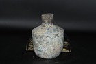 Very Big Ancient Roman Glass Bottle Vase Circa 1st - 3rd Century Ad