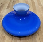 New 11  Cased Glass Indigo Blue Student Lamp Shade