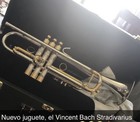 Vincent Bach Stradivarius Model7bbtrumpet Silver Finish 3 Piston Valves W  Case