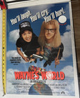 Waynes World  Video Store Promo Movie Poster Mike Meyers Dana Carvey 1992 Orignl