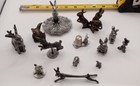 13 Pewter Miniature Rabbit Bunny Easter Figurines   Metzke And More   Mint 
