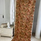 1890 Double Sided Patterned Fabric French Victorian Era Furnishing Fabric