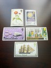  5  Pitcairn Islands 1970-75 Scott  110  130  137  141   147 Qeii Mnh