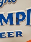 Rare Vintage Light Olympia Gold Light Beer Plastic Bar Sign 1970s 1980s 