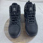 Larnmern Men   s Work Boots Size  11 5 Steel Toe Safety Shoes Color black And Gray