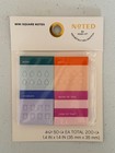 Lot Of 3 Noted By Post-it Mini Square Notes Habit Tracker Pads Brand New