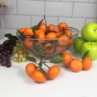 12 Clusters Artificial Tangerines Fake Simulation Fruit For Kitchen Decor