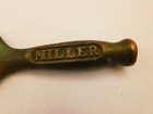 Rare Vintage Miller High Life Beer Heavy Duty Brass Opener Muddler  Nice Patina