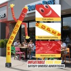 Qizron 6ft Now Open Inflatable Now Open Air Tube Dancer With Blower