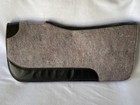New Top Quality Contoured Wool Felt Saddle Pad cutout Wither Relief wear Leather