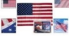 3 x5  American Flag - 100  Made In Usa - Durable Perma-nyl With Grommets