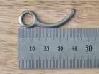 Skydiving Sport Military Parachute Necklace Closing Curved Pin