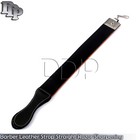 Professional Barber Leather Strop Straight Razor Sharpening Shave Shaving Strap