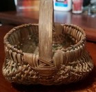 Antique Miniature Southern Basket Hand Made Folk Art - Rare