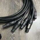 Lot Of 5 Adapter L6-20 Male Twist-lok To Powercon True1 Female Stage  6ft Cable