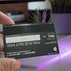 American Express Centurion Titanium Amex Collector Black Rare Card