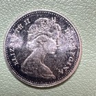 1965 Canada Silver 10 Cents Nice Toning Uncirculated Unc Proof Coin