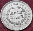 1840 Seated Liberty Half Dime 5c High Grade Perfect Bu Unc  44665