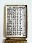 Antique Ansonia Sun Watch Portable Pocket Brass Sundial Compass Usa