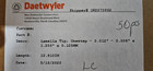 Mark Andy Daetwyler Lamella Dr  Blades 50 Count Pre Cut 2200 13 