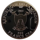 2023 Cameroon King Viking Chess Set 6 Coins 1 2 Oz Proof Silver Coin