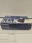 Vintage Casio Tv-470 Lcd Pocket Color Analog Television Portable