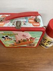1977 Vintage Disney Mickey Mouse Club Lunchbox   Thermos Used