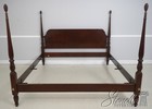 71337  Councill Craftsmen King Size Mahogany Poster Bed