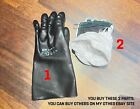 Space Spare Parts Of Space Gloves  Sokol Kv-2  Left 2 Main Parts