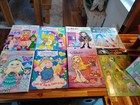 Large Lot Adorable New Vintage Uncut Paper Doll Sets Variety Mixed Full Size