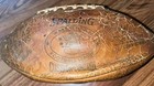 Super Rare   1961 Dallas Texans-afl-team Signed Football-30 autos  Wear cracking