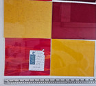 9 Lb  6 Oz   Assorted Cathedral wispy Stained-glass Large Scraps sheets