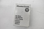 Master Lock 6000box Key Blanks Brass Gold Oval Head Mexico Easy To Cut 50pcs