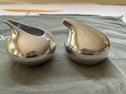 Nambe Kurl Sugar Bowl W  Lid   Creamer 3 h 2010  mto234  - Karim Rashid Design