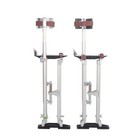 Adjustable 24 -40  Drywall Stilts Aluminum Tool - Painting Painter Taping Silver