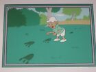 Mr  Magoo Original Production Animation Cel   Painted Background Framed