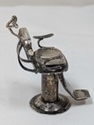 Miniature Vintage Italian 925 Sterling Silver Dentist s Chair By La Medusa Oro
