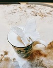 Gucci Butterfly Cap Flower Print Mug