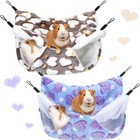 2 Pcs Guinea Pig Rat Hammock Guinea Pig Hamster Ferret Hanging Hammock Access   