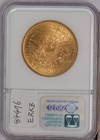 1861 Gold Liberty Head  20 Ngc Au55  Civil War Issue  Type 1 Double Eagle