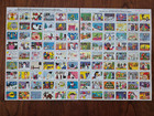 Us Christmas Seals 10 Full Stamp Sheets  Complete Sheet Each Year 1970-1979