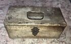 Vintage Antique Surveyors Transit With Wooden Box