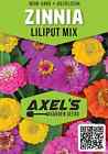 Zinnia Lilliput Flower Bulk Seed Mix   Non-gmo   Heirloom   Fresh Garden Seeds