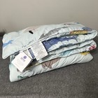 Pottery Barn Nwt Save Our Seas Toddler Comforter 100  Cotton Percale Whales Fish